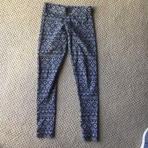american eagle patterned leggings